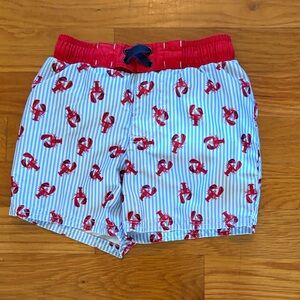 Lobster Swim Trunks